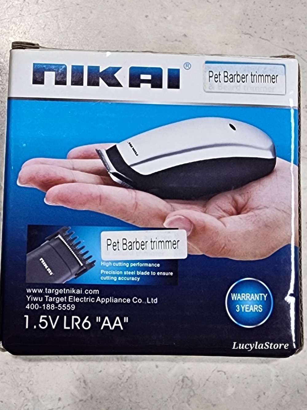 Nikai Pet Barber Cordless Grooming Trimmer For Dogs Cats